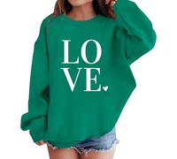 YHHRJAI Felpa Top per Ragazze Carino Stampato Maniche Lunghe Felpe Casual Girocollo Autunno Inverno Pullover Top Bambini Polsini a Costine Vestibilità Larga Pullover Maglione Scuola Caldo Teen Girl