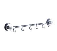 YHJZSM 2pcs Ganci Appendiabiti Ganci Appendiabiti da Parete Gancio a S Gancio a Parete Gancio a Ventosa Appendiabiti Appendiabiti in Metallo Appendiabiti Appendiabiti a Parete Argento App