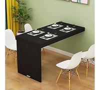 YHKJLYH 1. Design innovativo: questo tavolo pieghevole salvaspazio è montato a parete e funge anche da cornice per foto quando non viene utilizzato, il che lo rende perfetto per le stanze di piccole