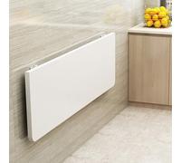 YHKJLYH Pratica scrivania sospesa: Questa scrivania a Parete Presenta Un Robusto Piano in MDF con Un Design Spesso, Che garantisce Resistenza e Una Superficie Liscia e Piacevole al Tatto. La Sua Tex