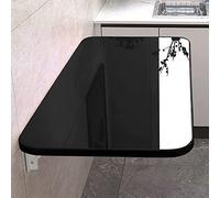 YHKJLYH Questo Tavolo a ribalta è Realizzato con Materiali ecocompatibili e sani, con Assi Spesse Che offrono Una Texture Particolare. Presenta Una Superficie Liscia e Resistente all'Acqua, Facile d