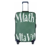 YHLKLWKSZC Formule Forme Teoria Lezione di Matematica Stampa Valigie Copertura Dei Bagagli Per Valigie Elastiche Coperture Dei Bagagli Copertura Della Valigie Protector 45-81 Pollici, Bianco, Small