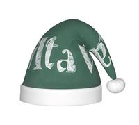 YHLKLWKSZC Formule Forme Teoria Lezione di Matematica Stampato Cappello di Natale Cappello di Babbo Natale Vacanze Cappello di Natale Morbido e Confortevole 1pz