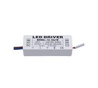 Yhloubb LED Driver 1pcs AC85-265V Driver di trasformatori a LED, 12-18W 300mA