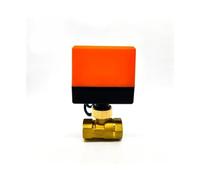YHMKQMDMY 1/2" 3/4" 1" 1-1/4" 1-1/2" 2" Valvola a Sfera elettrica in Ottone Aria condizionata Riscaldamento a Pavimento Elettrovalvola bidirezionale AC220V DC24V DC12V(36893,24VAC)
