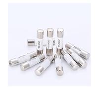 YHMKQMDMY Fusibile 10 Pezzi, Tubo Fusibile in Ceramica, 5 * 20 mm 6 * 30 mm fusibili a Tubo rapido, 250 V, 0,5/1/2/3/4/5/6/8/10/15/20/25/30 A, circuiti elettrici di Protezione(6x30,0.5A)