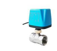 YHMKQMDMY Valvola a sfera elettrica in acciaio inox, 2 fili, reset in caso di interruzione di corrente, coppia 8 Nm, 220 V, 110 V, 24 V, 12 V, ricambio per elettrovalvola elettrica (110 VAC-NORMALLY