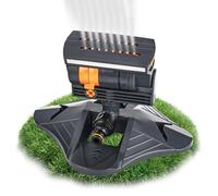 YHNDECO 16 Ugelli Irrigatore per Prato e Giardino 4 Modalità Oscillante Automatico Quadrato per Superfici - Sistema di Irrigazione