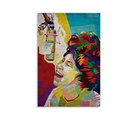 YHNGFDSKNB Aretha Franklin Singer Album Cover Music Series Poster su tela artistica da parete decorativa per camera da letto, 30 x 45 cm, senza cornice