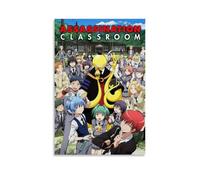YHNGFDSKNB Poster su tela, motivo: Assassination Classroom, serie anime, decorazione artistica da parete, per camera da letto, 40 x 60 cm, senza cornice