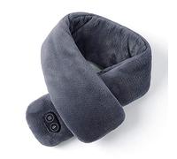 YHNJI Sciarpa riscaldata USB Collo Heat Pad Peluche Massaggio elettrico Collo Wrap per Unisex Inverno Warmer Outdoor Camping