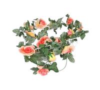 YHNNH 3PCS 2M Hanging Floral Wedding String Party Garden Decor(3pcs 16 Heads Cham)