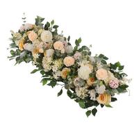 YHNNH 50/100cm DIY Wedding Flower Wall Decoration Arrangement Decor Wed Arch Backdrop(A1)
