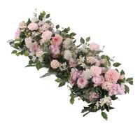 YHNNH 50/100cm DIY Wedding Flower Wall Decoration Arrangement Decor Wed Arch Backdrop(A2)