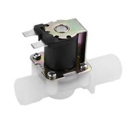 YHNNH AC 110V 220V DC 12V 24V G1/2 Elettrovalvola Normalmente Chiusa Elettrica Interruttore Regolatore di Pressione Aria Acqua Magnetico 4,8W 6W 80MM(DC12V 4.8W)