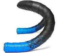 YHNNH, Accessori for ciclismo con impugnatura for bici da strada Nastro for barra perforato avvolgente for cinturino for ingranaggi(Blue Fade)