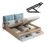 YHNNH, Asta idropneumatica for letto, sollevatore a molla a gas, meccanismo di sollevamento letto pieghevole, asta di supporto idraulico for Tatami(1200mm)