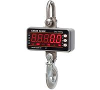 YHNNH, Bilance for bagagli for valigie Bilancia sospesa elettronica industriale resistente Bilancia sospesa industriale resistente con gancio(Silver)