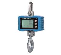 YHNNH, Bilancia con custodia in alluminio pressofuso Display LCD for bilancia digitale portatile con retroilluminazione Bilancia sospesa compatta in acciaio legato di precisione(Blue,1000KG)