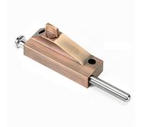 YHNNH, Bullone scorrevole for porta Chiavistello a scrocco in lega di zinco for porte primarie-secondarie e porte composite for la privacy Porte in legno(Red Patina)