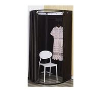YHNNH, Camerino del negozio di abbigliamento Spogliatoio stabile con tenda ombreggiante for la privacy Camerino dell'ufficio del negozio di abbigliamento del centro commerciale(H)