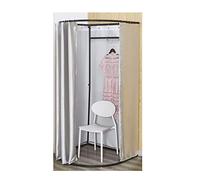 YHNNH, Camerino del negozio di abbigliamento Spogliatoio stabile con tenda ombreggiante for la privacy Camerino dell'ufficio del negozio di abbigliamento del centro commerciale(C)