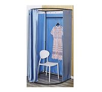 YHNNH, Camerino del negozio di abbigliamento Spogliatoio stabile con tenda ombreggiante for la privacy Camerino dell'ufficio del negozio di abbigliamento del centro commerciale(D)