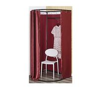 YHNNH, Camerino del negozio di abbigliamento Spogliatoio stabile con tenda ombreggiante for la privacy Camerino dell'ufficio del negozio di abbigliamento del centro commerciale(A)