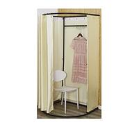 YHNNH, Camerino del negozio di abbigliamento Spogliatoio stabile con tenda ombreggiante for la privacy Camerino dell'ufficio del negozio di abbigliamento del centro commerciale(E)