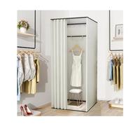 YHNNH, Camerino mobile nel negozio di abbigliamento, spaziosa tenda fasciatoio, spogliatoio portatile for la privacy, fasciatoio facile da montare(White,85x85x200cm)