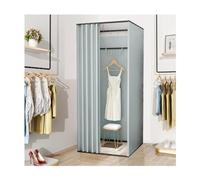 YHNNH, Camerino mobile nel negozio di abbigliamento, spaziosa tenda fasciatoio, spogliatoio portatile for la privacy, fasciatoio facile da montare(Silvery,85x85x200cm)