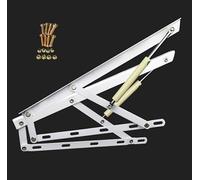 YHNNH, Cerniere a Molla da 2 Pezzi Raccordo Hardware Pieghevole for Sollevamento, Cerniera del Letto Telaio di Sollevamento Superiore Pieghevole for Mobili, Accessori Tatami(1200MM)