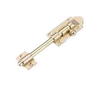 YHNNH, Chiavistello a botte in rame ispessito Chiavistello a botte da 3 pollici Chiavistello scorrevole Serratura for bagno Serratura for porta antica con viti di montaggio(Gold,10.5cm)