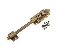 YHNNH, Chiavistello a botte in rame ispessito Chiavistello a botte da 3 pollici Chiavistello scorrevole Serratura for bagno Serratura for porta antica con viti di montaggio(Antique Copper,10.5cm)