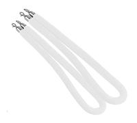 YHNNH, Corda sospesa Corda for il controllo della folla, Corda barriera lunga Corda for montanti VIP, for eventi sul tappeto rosso, feste a tema/(White,1.2M/47Inch/4Ft)