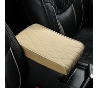 YHNNH Cuscini braccioli Auto, per BMW 530d 530e 540i 540d xDRIVE Touring Wagon Protezione Copribraccioli Console Centrale Imbottitura in Pelle PU in Microfibra,Beige