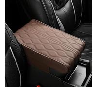 YHNNH Cuscini braccioli Auto, per Opel Corsa (D) (2006-2014) Protezione Copribraccioli Console Centrale Imbottitura in Pelle PU in Microfibra,Brown