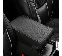 YHNNH Cuscini braccioli Auto, per Renault Austral E-Tech Hybrid Esprit Alpine SUV 2022-2025 Protezione Copribraccioli Console Centrale Imbottitura in Pelle PU in Microfibra,Black