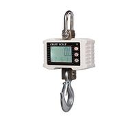 YHNNH, Display LCD for bilancia industriale digitale for gru, bilancia sospesa industriale ad alta precisione for bagagli, for azienda agricola domestica(White,500KG)