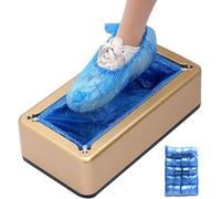 YHNNH Distributore automatico di scarpe, dispenser di copriscarpe con 100 copriscarpe, per riunioni di famiglia, celebrazioni festive, laboratorio, ospedale museo, oro, argento, viola, blu, verde