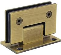 YHNNH, Ferramenta for mobili Accessori for cerniere for armadietti con chiusura ammortizzata, sostituzione della porta della doccia in acciaio inossidabile 304, morsetto for vetro a 90 gradi for tirar