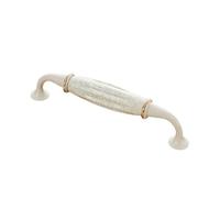 YHNNH, Ferramenta for mobili da cucina antichi Maniglie for porte in marmo e ceramica Pomelli for cassetti Maniglie for armadi(128mm 03)