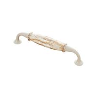 YHNNH, Ferramenta for mobili da cucina antichi Maniglie for porte in marmo e ceramica Pomelli for cassetti Maniglie for armadi(128mm 01)