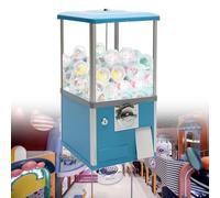 YHNNH, Gumball Bank, distributore automatico di caramelle for gadget, con capacità di carico enorme, altezza 20,87", perfetto for negozi di giochi e negozi al dettaglio,Rosso(Blue)