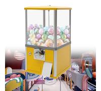 YHNNH, Gumball Bank, distributore automatico di caramelle for gadget, con capacità di carico enorme, altezza 20,87", perfetto for negozi di giochi e negozi al dettaglio,Rosso(Yellow)
