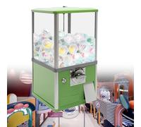 YHNNH, Gumball Bank, distributore automatico di caramelle for gadget, con capacità di carico enorme, altezza 20,87", perfetto for negozi di giochi e negozi al dettaglio,Rosso(Green)
