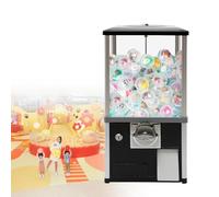 YHNNH, Gumball Bank, distributore automatico di caramelle for gadget, con capacità di carico enorme, altezza 20,87", perfetto for negozi di giochi e negozi al dettaglio,Rosso(Black)