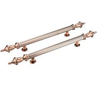 YHNNH, Ingresso in bronzo, maniglia moderna con barra push-pull, doccia scorrevole in vetro, altalena a doppia faccia a forma di H for carichi pesanti(Length60CM)