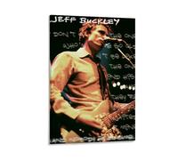 YHNNH Jeff BuckleyPoster artistico da parete in stile classico, decorazione alla moda perfetta per biblioteche, bar o home theatre, 40 x 60 cm, stile cornice