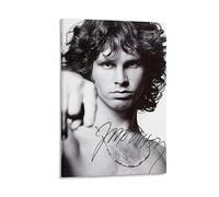 YHNNH Jim Morrison Poster artistico da parete in stile classico, decorazione alla moda perfetta per biblioteche, bar o home theatre, 20 x 30 cm, stile cornice